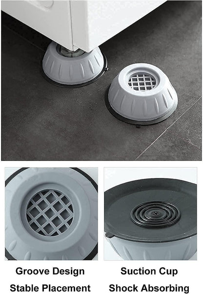 Anti Vibration Pad For Washing Machine - 4 Pcs Shock Proof