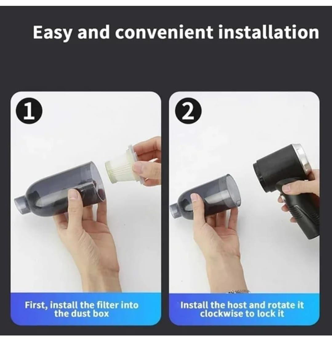 DustVanish Mini – Wireless Vacuum Cleaner